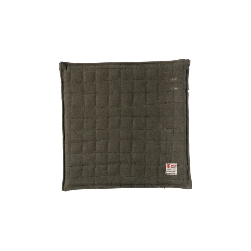 VINTAGE TENT FABRIC SEAT CUSHION