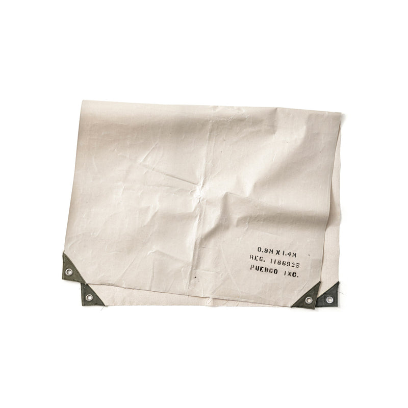 WHITE LAMINATED FABRIC SHEET