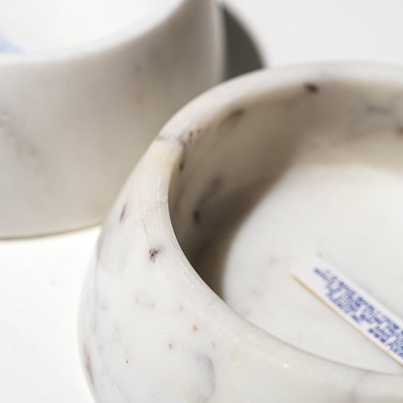 MARBLE PET BOWL