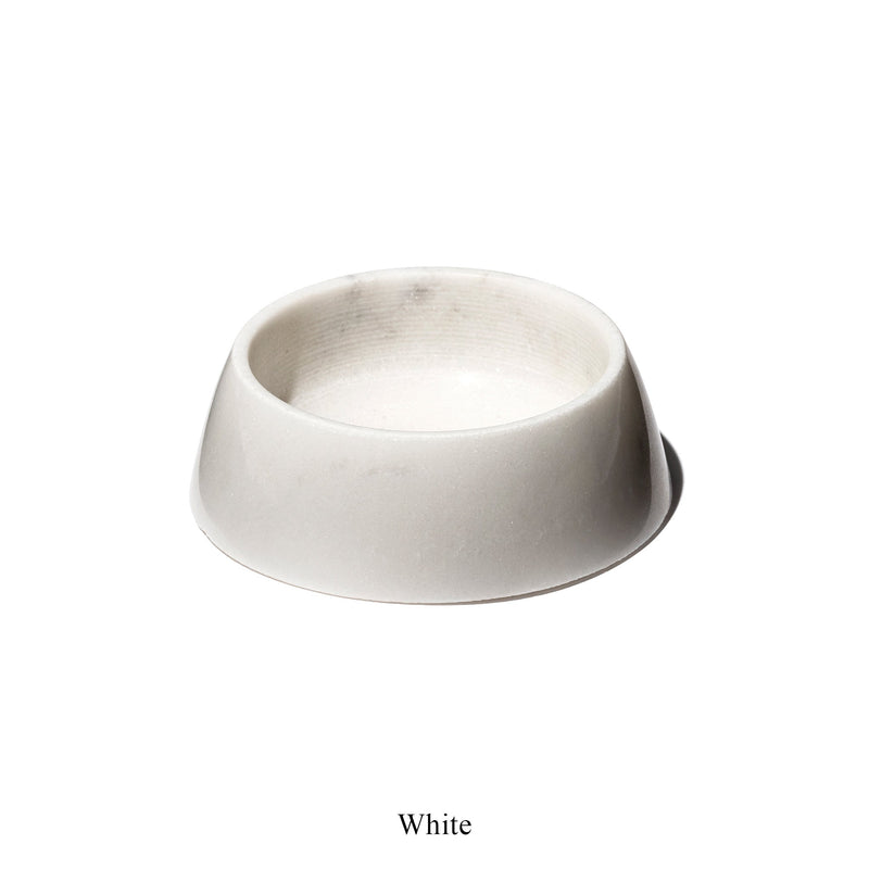 MARBLE PET BOWL