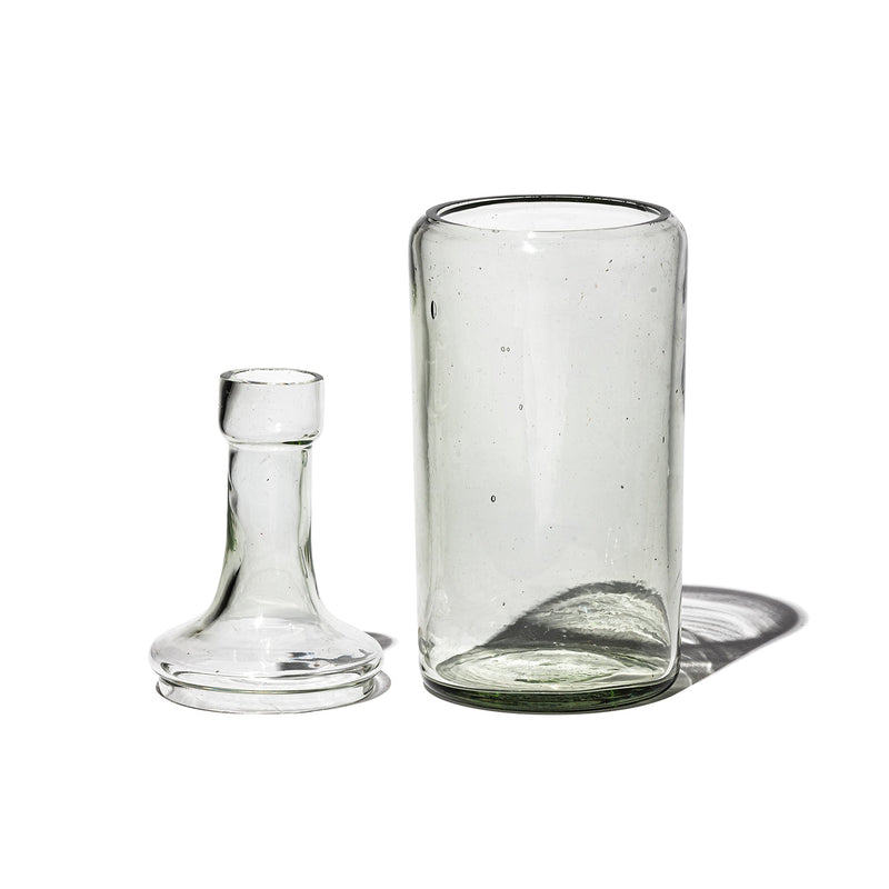 RECYCLED GLASS 2-WAY FLOWER VASE