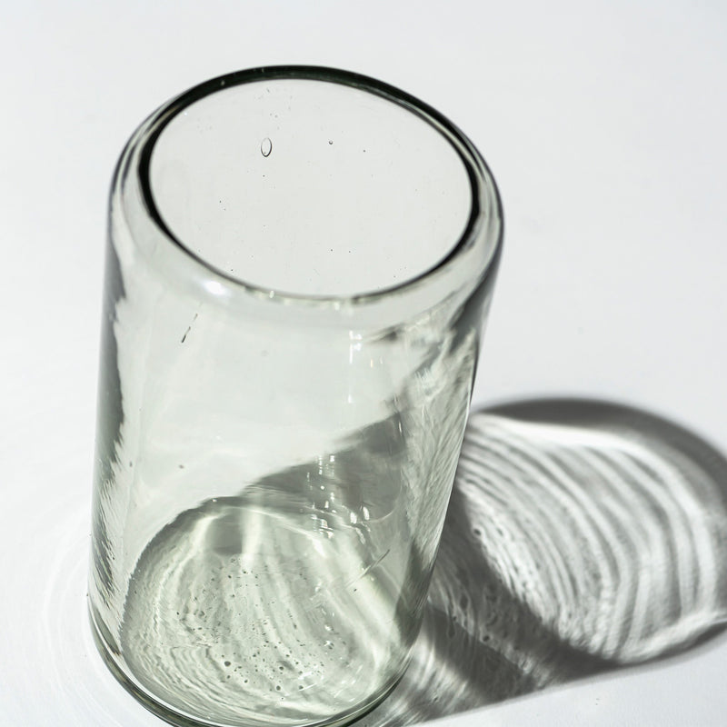RECYCLED GLASS 2-WAY FLOWER VASE
