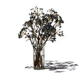 RECYCLED GLASS USEFUL FLOWER VASE