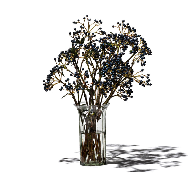 RECYCLED GLASS USEFUL FLOWER VASE
