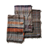 RECYCLED WOOL MIX BLANKET / Assorted Colour
