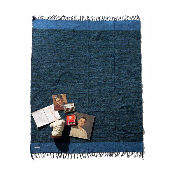 HANDLOOM RECYCLED YARN RUG / 2.25 x 3.0