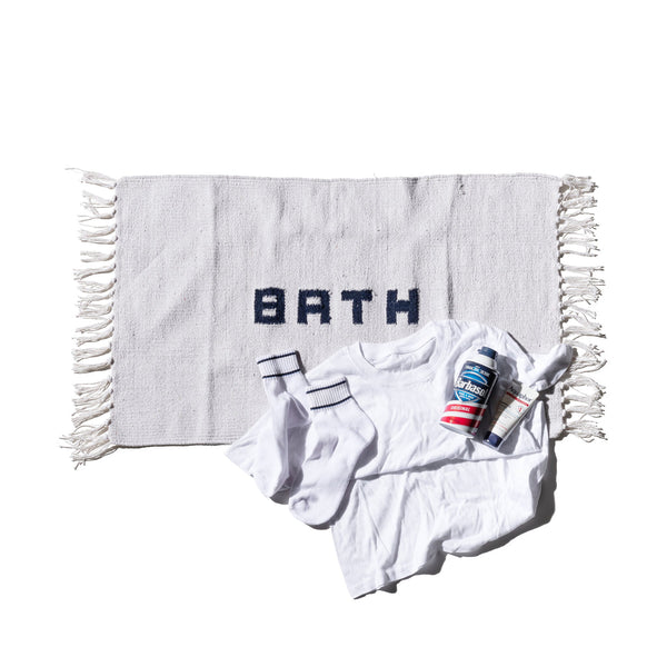 HANDLOOM RECYCLED YARN BATH MAT
