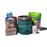 COVERED VINTAGE KANTHA QUILT ORGANISER