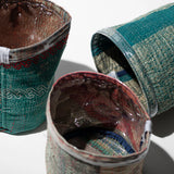 COVERED VINTAGE KANTHA QUILT ORGANISER