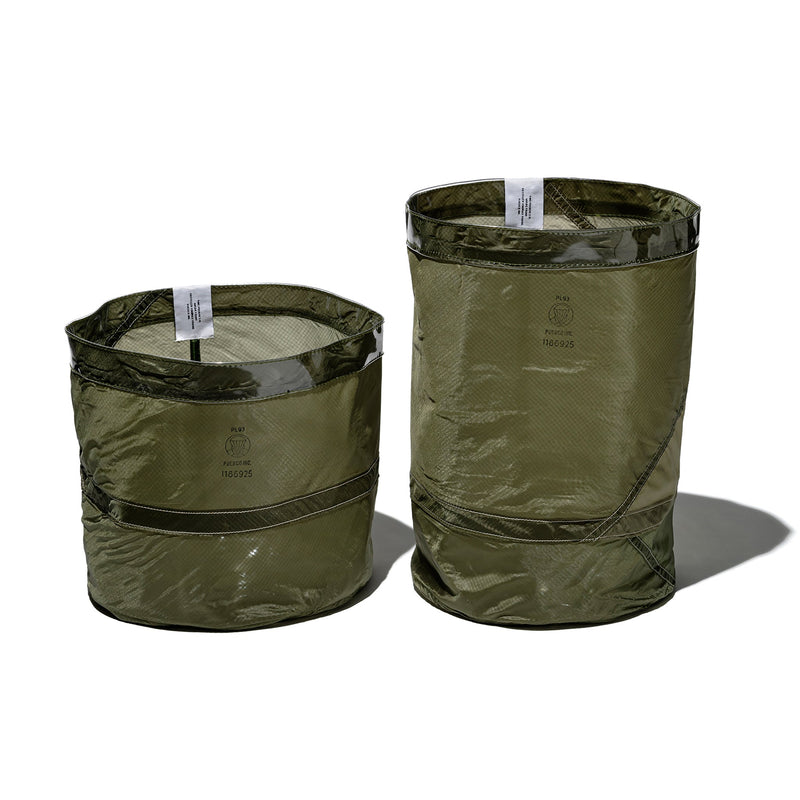 COVERED VINTAGE PARACHUTE ORGANISER / Medium