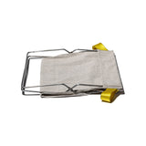 FOLDING BAG STORAGE FOR CAFÉ / Ivory - Black Mix
