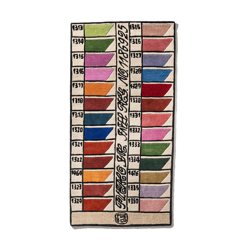 TUFTED RUG / COLOR SWATCH – PUEBCO AUSTRALIA