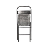 VINTAGE STEEL FOLDING CHAIR / Natural