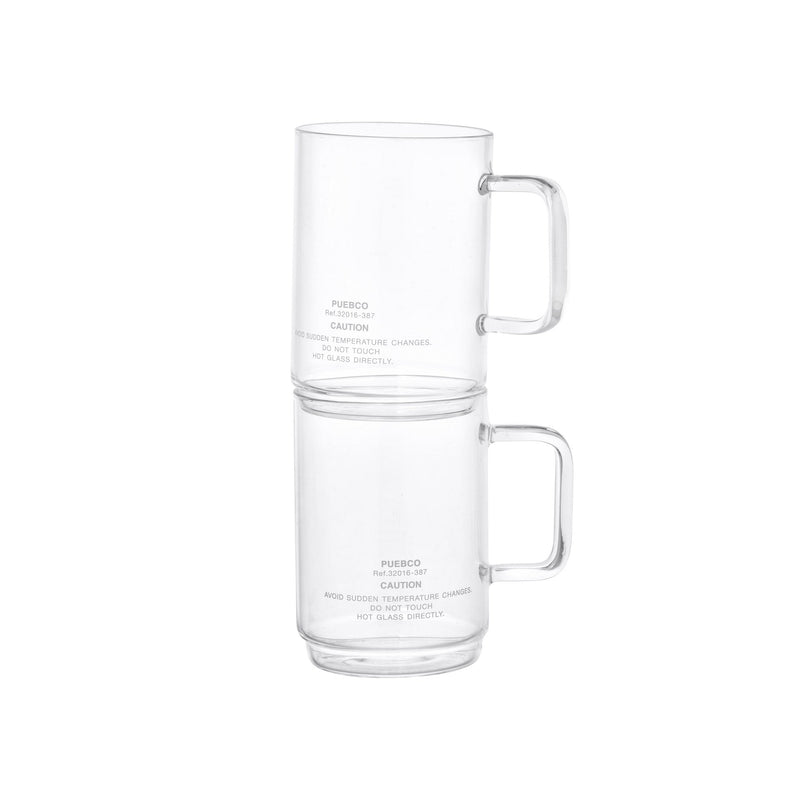 BOROSILICATE GLASS MUG / Shallow Stacking
