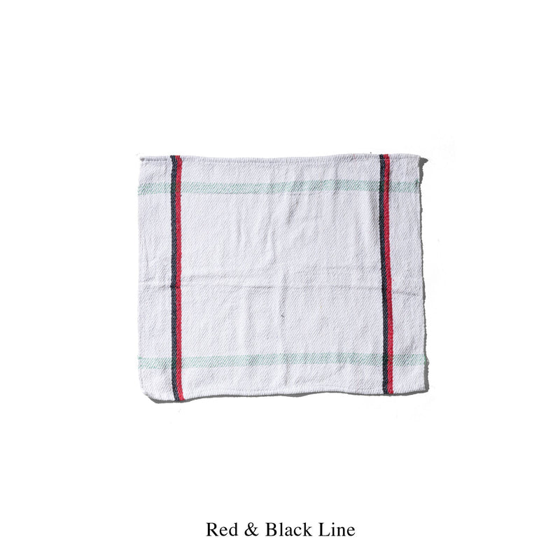 INDIA CLOTH / Red & Black Line