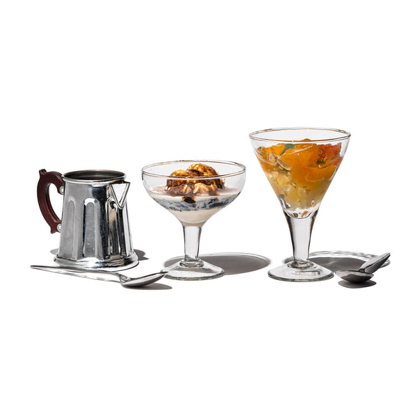 BLOWN GLASS DESSERT CUP / Round