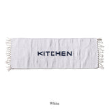 HANDLOOM RECYCLED YARN KITCHEN MAT