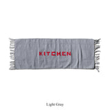 HANDLOOM RECYCLED YARN KITCHEN MAT