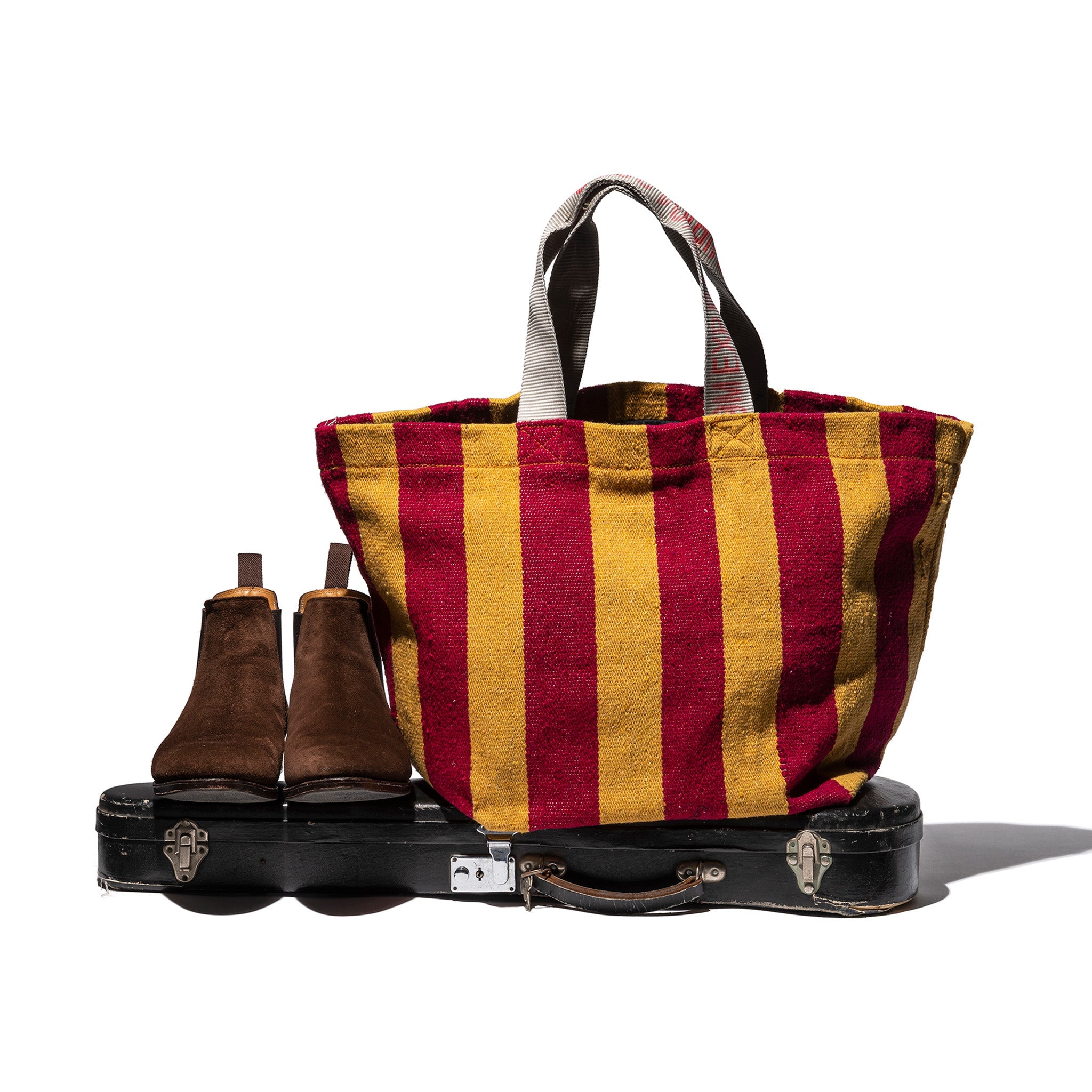 RUG BAG / Mustard x Burgundy – PUEBCO AUSTRALIA