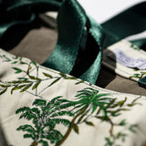 VINTAGE TENT FABRIC W/PRINTED PATTERN BAG / Jungle