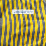 SCHOOL TIE FABRIC SMALL BAG / Pink x Yellow