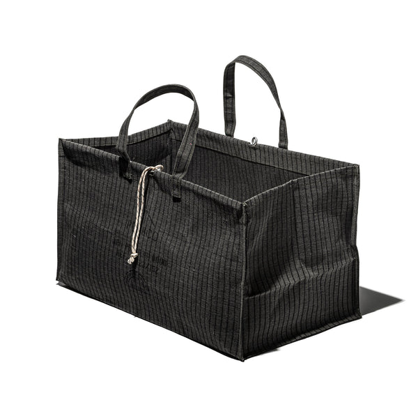 WAXED CANVAS LARGE BAG / Grey