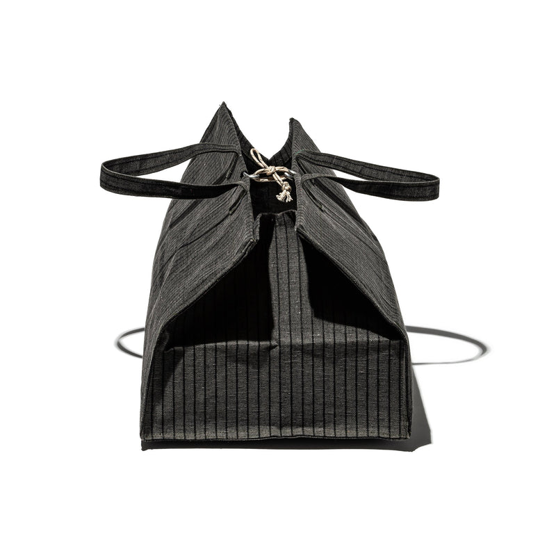 WAXED CANVAS LARGE BAG / Grey
