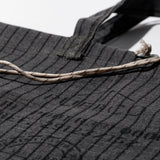 WAXED CANVAS LARGE BAG / Grey
