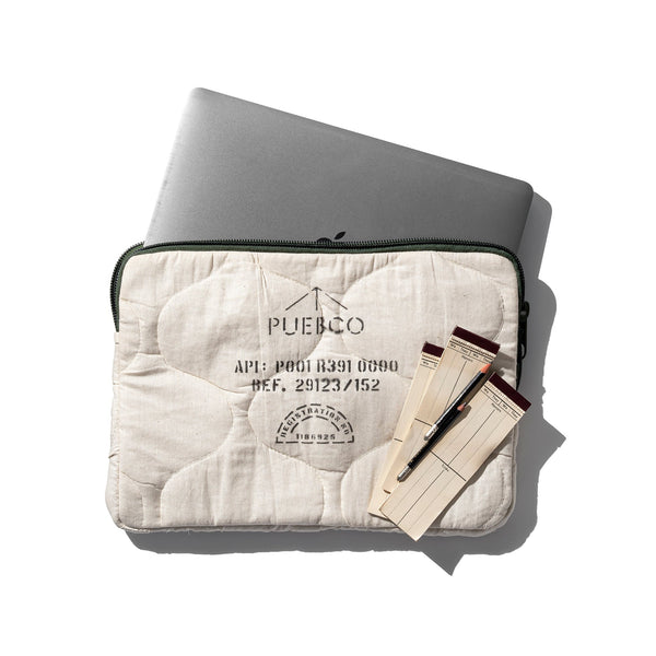 QUILTED LAPTOP CASE / 13"