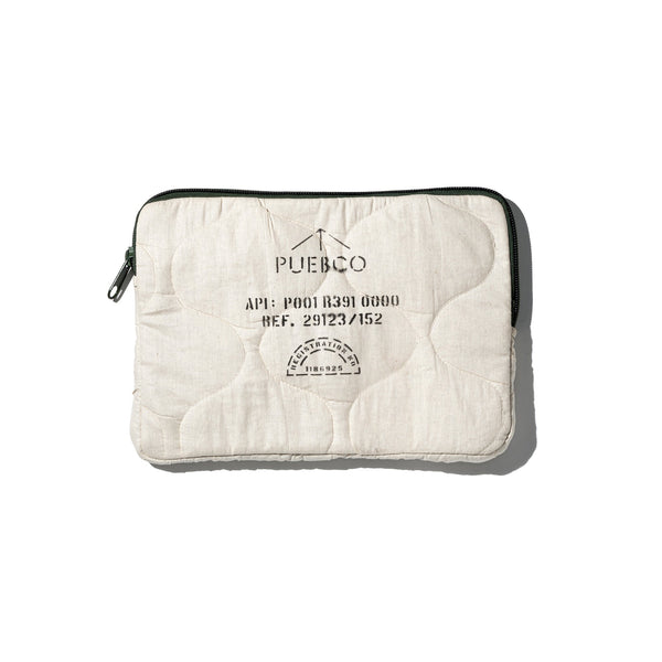 QUILTED LAPTOP CASE / 13"