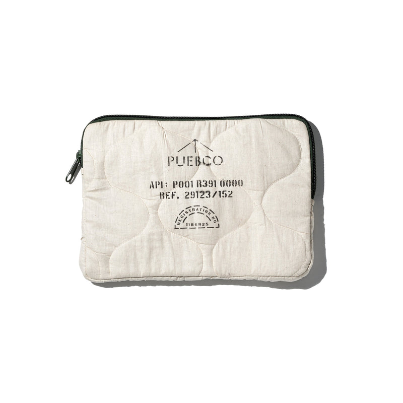 QUILTED LAPTOP CASE / 13"