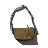 RUBBERISED HOOD FABRIC x JACQUARD POUCH