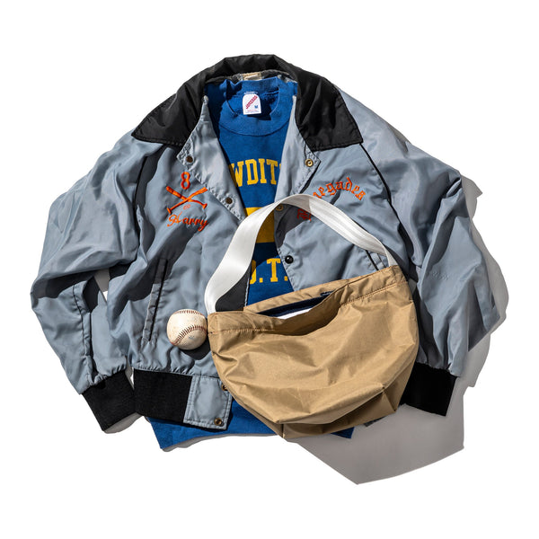 RUBBERISED FABRIC BAG W/ZIPPER