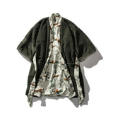 PRINTED REVERSIBLE BATHROBE / Jungle
