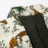 PRINTED REVERSIBLE BATHROBE / Jungle