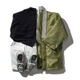 HANTEN JACKET: VINTAGE PARACHUTE / Olive