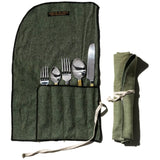 WOOLEN CUTTLERY POUCH