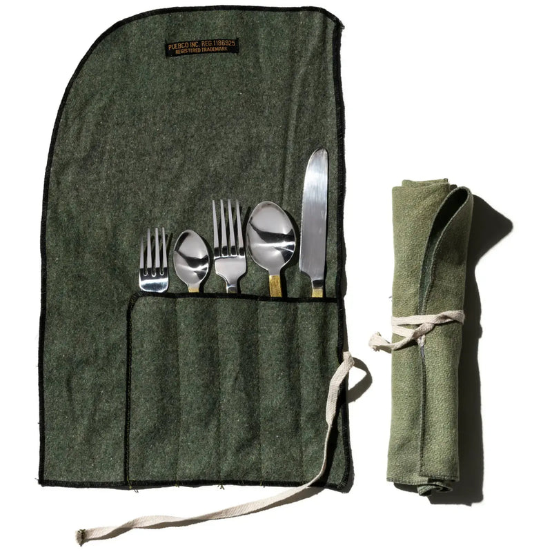 WOOLEN CUTTLERY POUCH