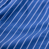 COTTON STRIPED SHIRT / V NECK
