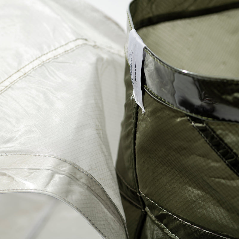 COVERED VINTAGE PARACHUTE ORGANISER / Medium