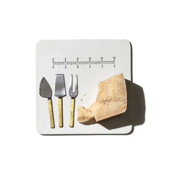 ENGRAVED CHEESE KNIFE SET OF 3