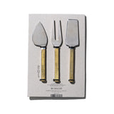 ENGRAVED CHEESE KNIFE SET OF 3