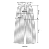 COTTON STRIPE REGULAR PANTS / Green