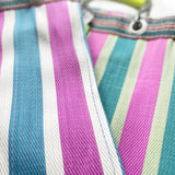 RECYCLED PLASTIC STRIPE BAG / Square
